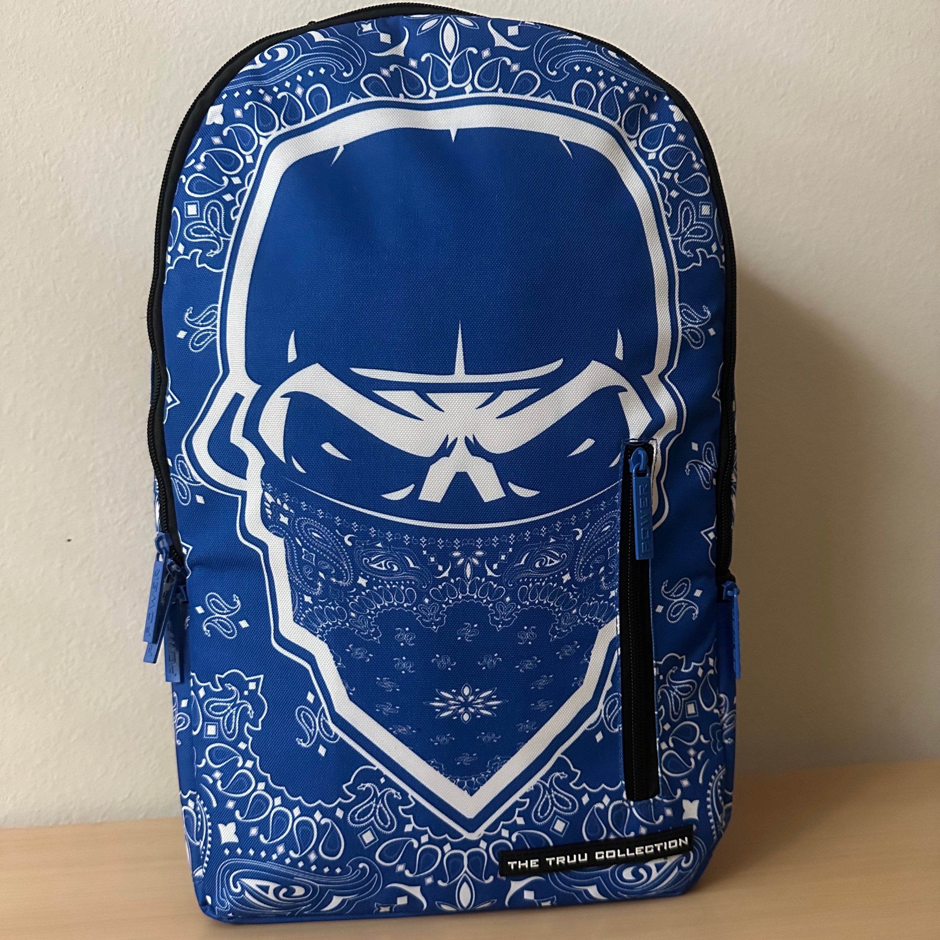 Blue Bandanna Backpack