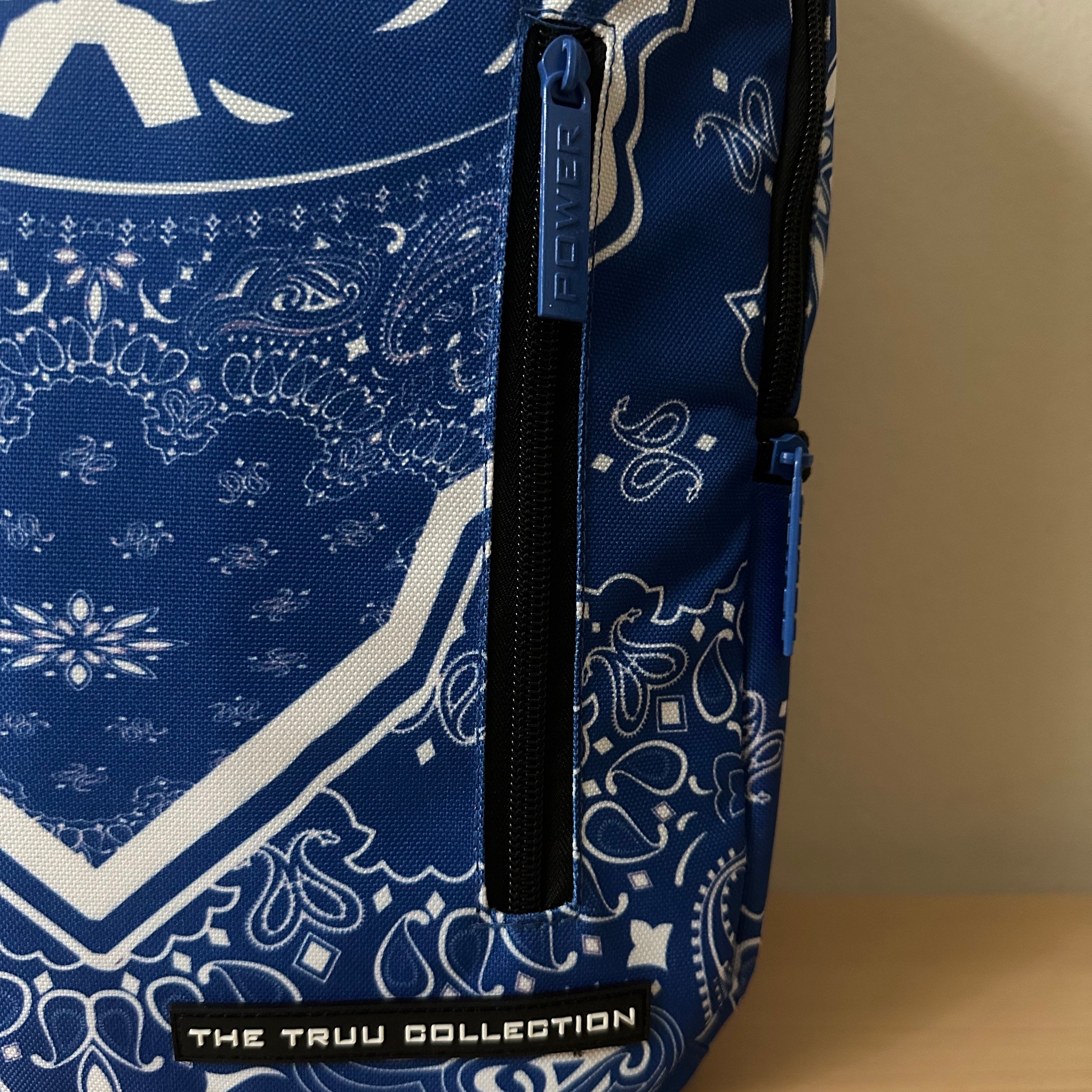 Blue Bandanna Backpack