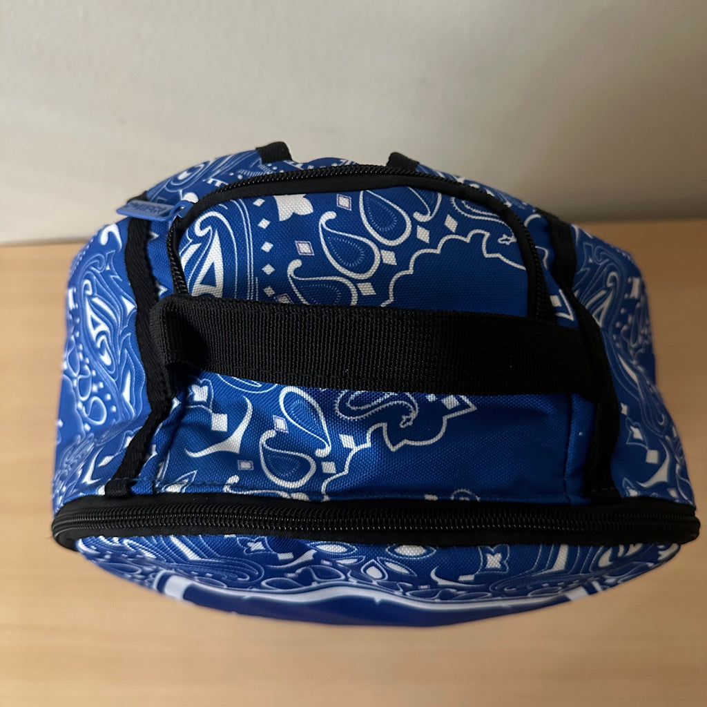Blue Bandanna Backpack