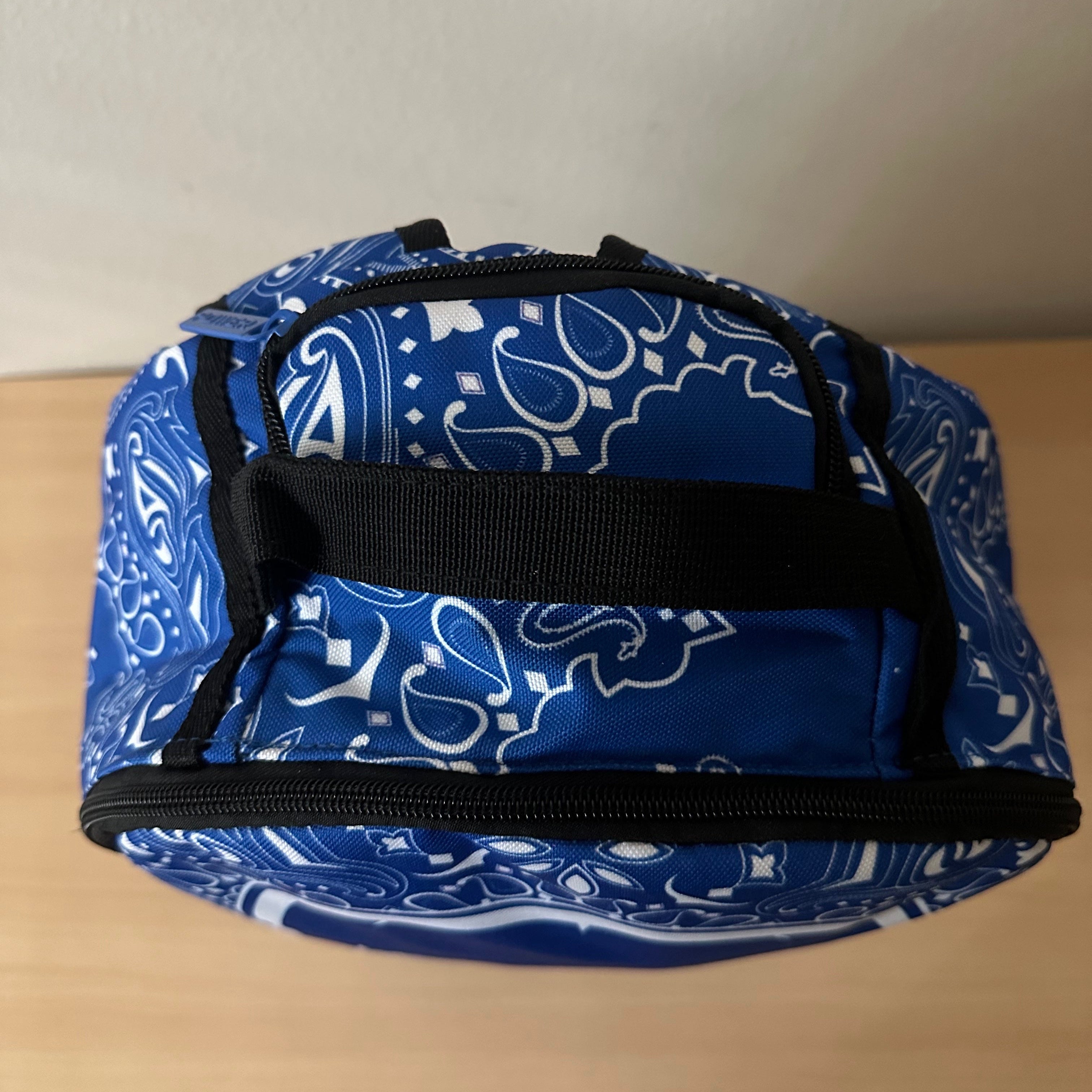 Blue Bandanna Backpack