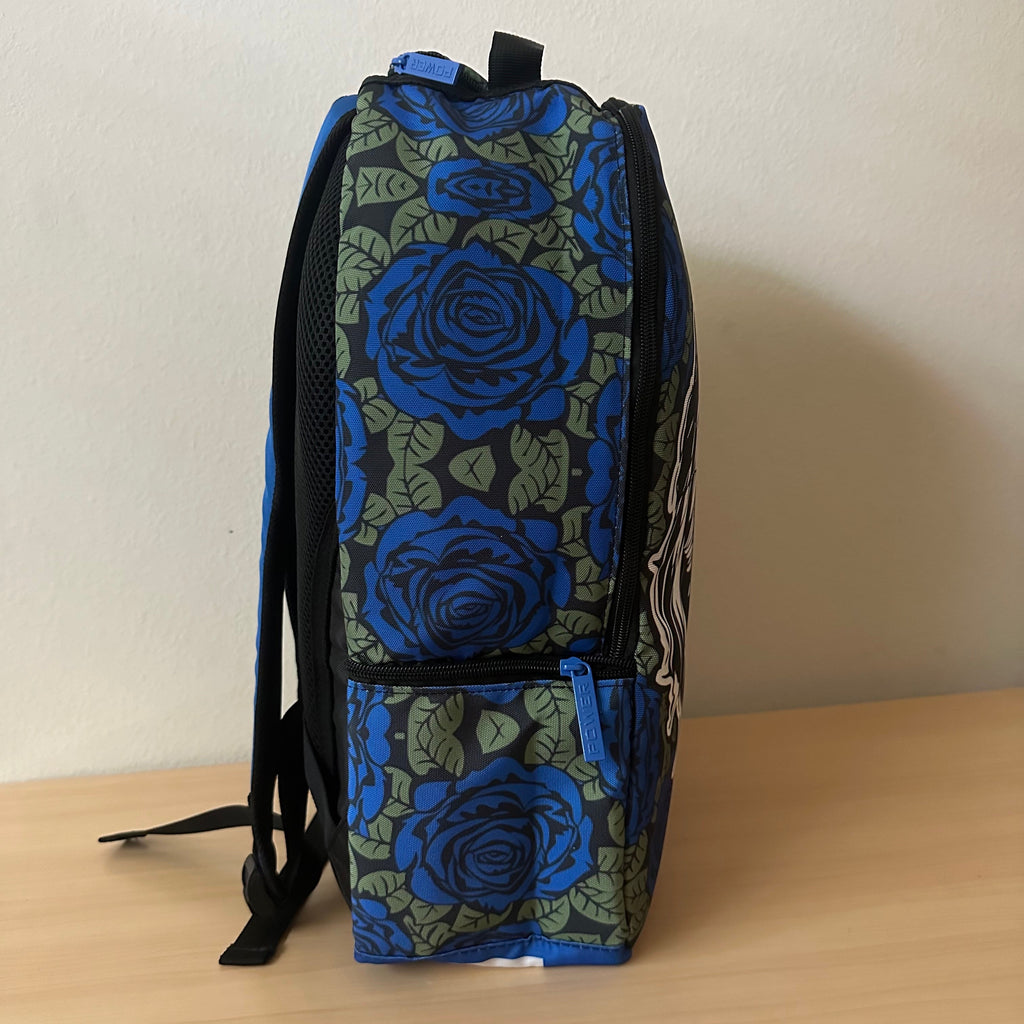 Blue Rose Backpack
