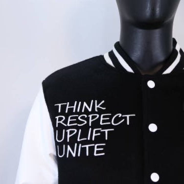 Dream Black Varsity Jacket
