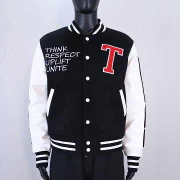 Dream Black Varsity Jacket