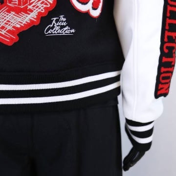 Dream Black Varsity Jacket