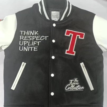 Dream Black Varsity Jacket