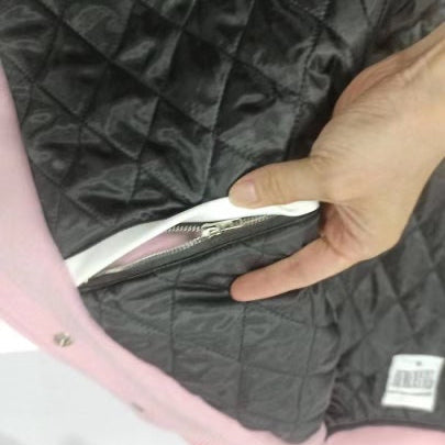 Dream Pink Varsity Jacket