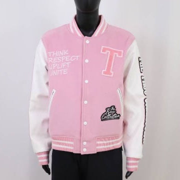 Dream Pink Varsity Jacket