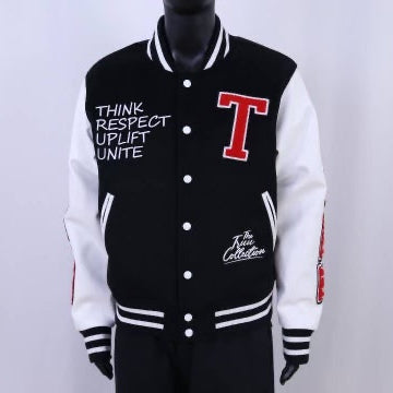 Dream Black Varsity Jacket