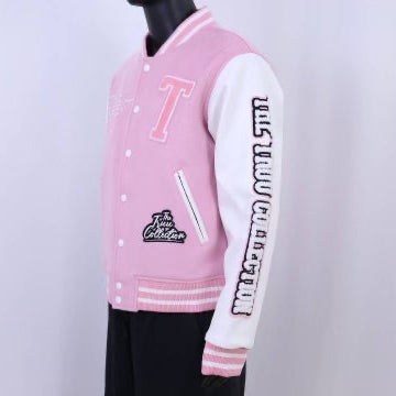 Dream Pink Varsity Jacket