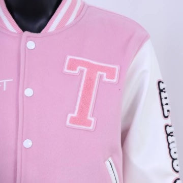 Dream Pink Varsity Jacket