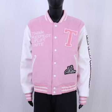 Dream Pink Varsity Jacket