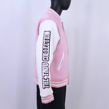 Dream Pink Varsity Jacket