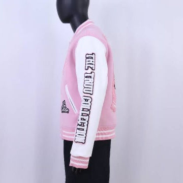 Dream Pink Varsity Jacket