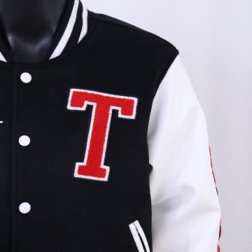 Dream Black Varsity Jacket