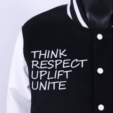 Dream Black Varsity Jacket